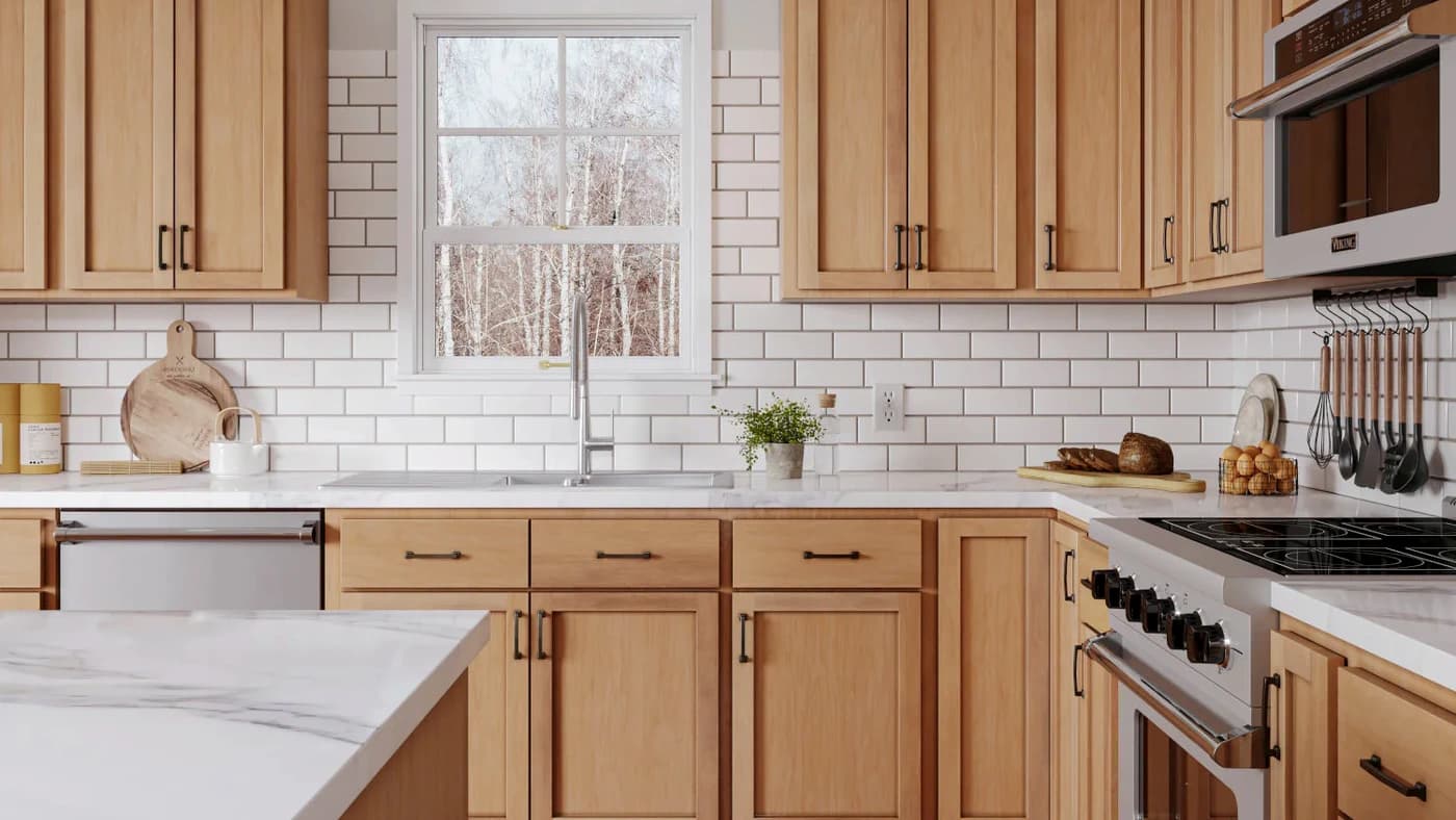 Amish custom kitchen cabinet and vanity design