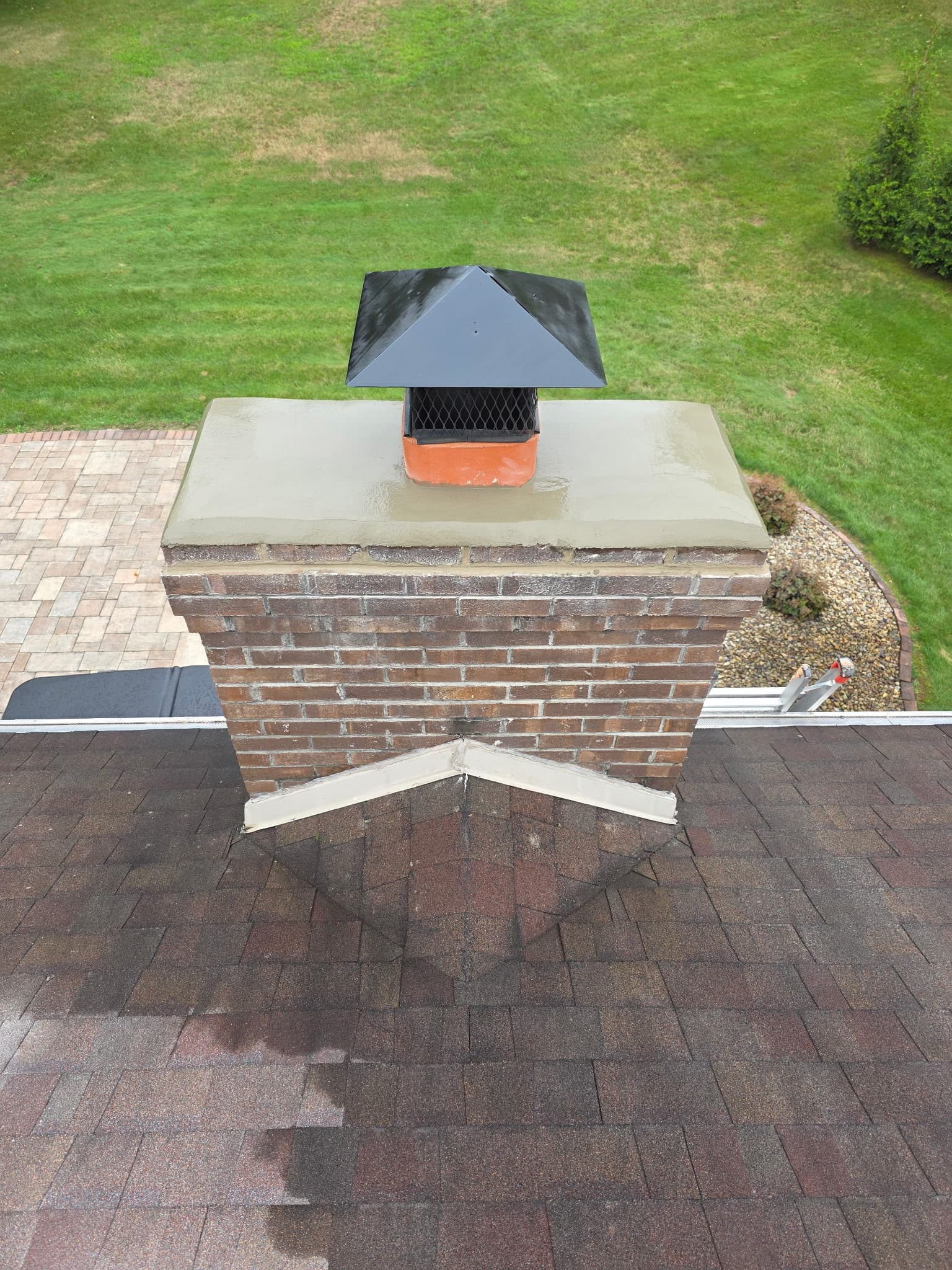 Chimney Cap, Crown & Flashing Work